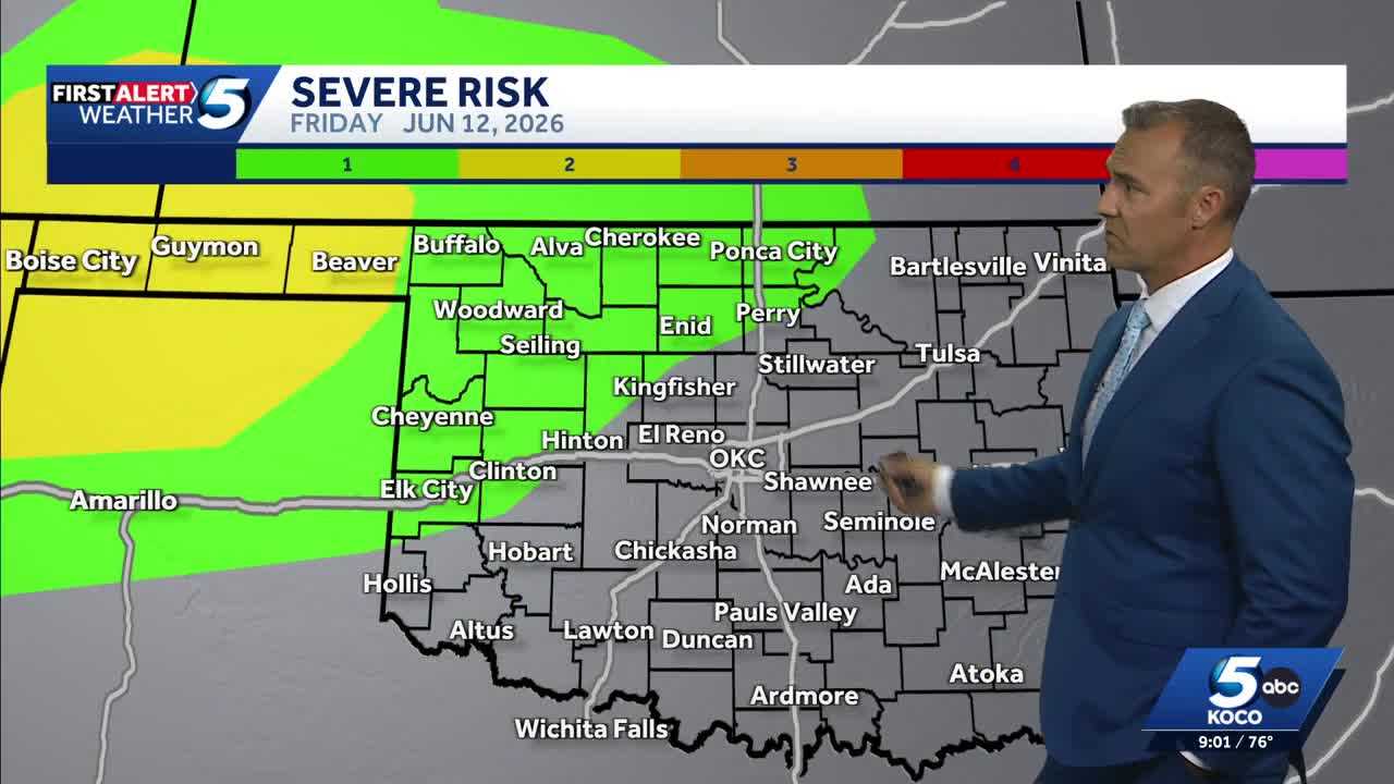 Timeline: Storms with tornado risk Friday before another severe weather ...