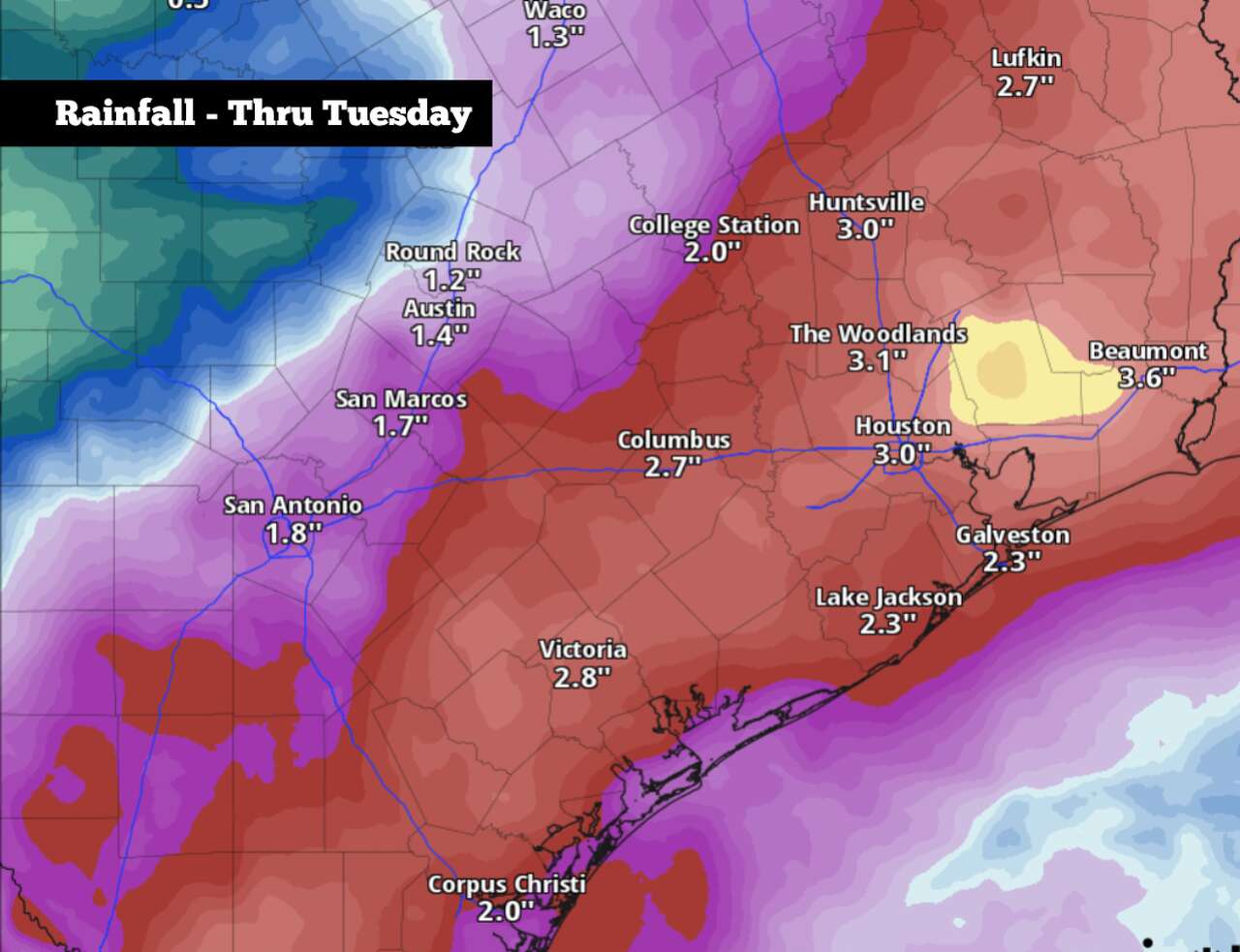 Active weather, storms to return to South Texas amid summer cold front ...
