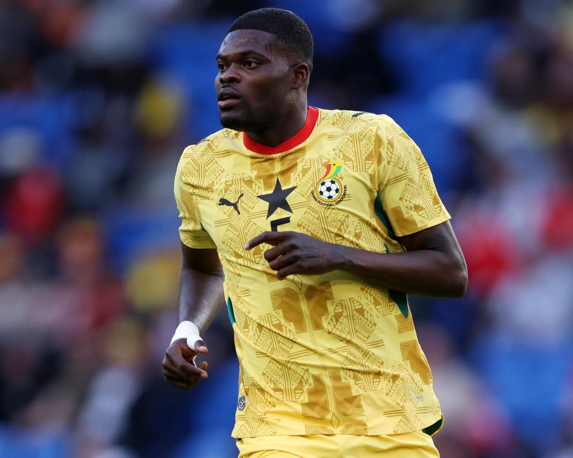 Thomas Partey’s visa application to enter Canada was rejected. Photograph: Catherine Ivill/AMA/Getty Images