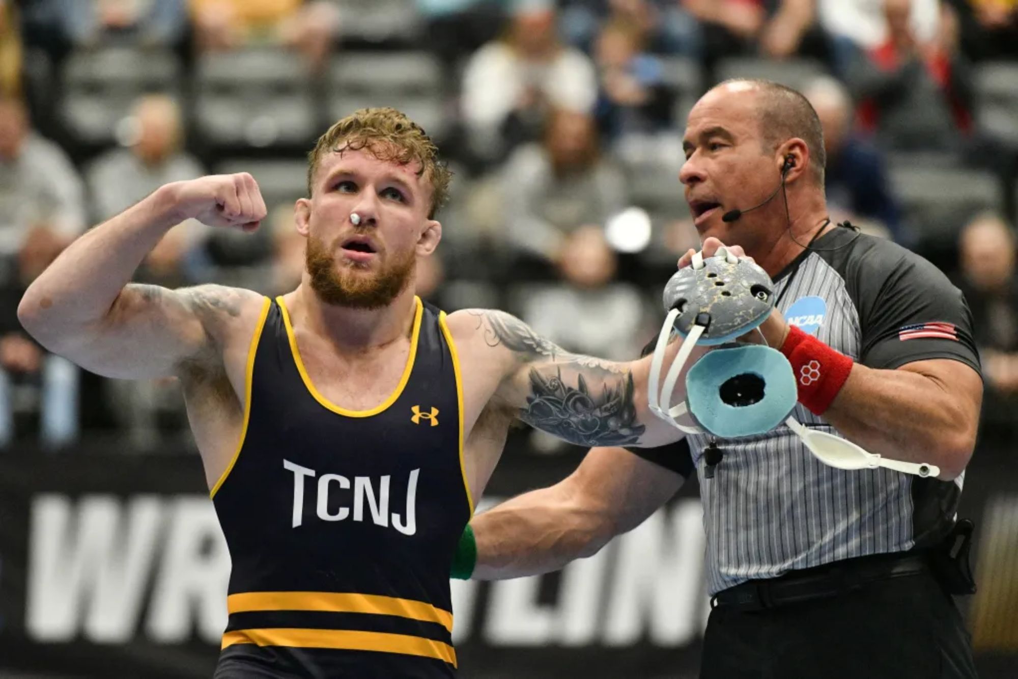 New Jersey college wrestler mysteriously stripped of national title by NCAA