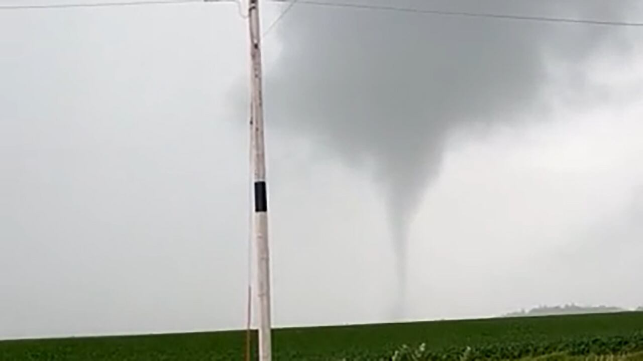 Brief tornado confirmed in eastern Iowa on Thursday