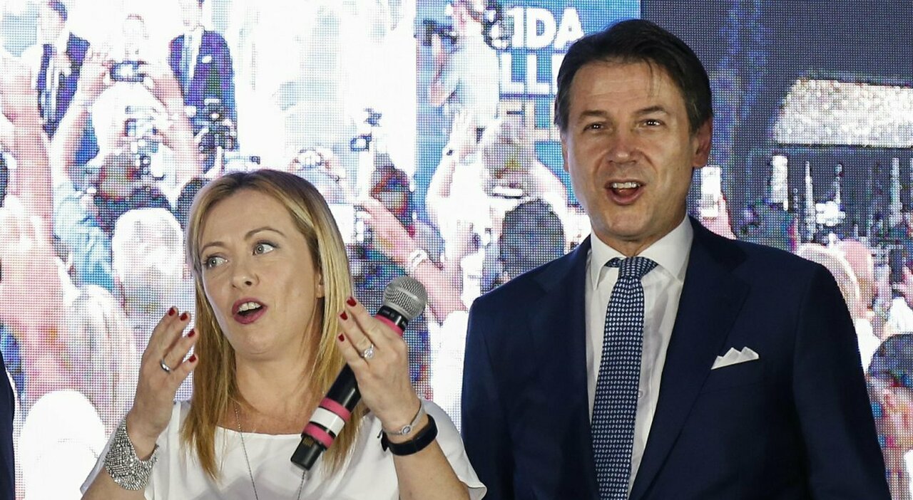 Meloni contro Conte: «Avete pubblicato fake news» Il leader ...
