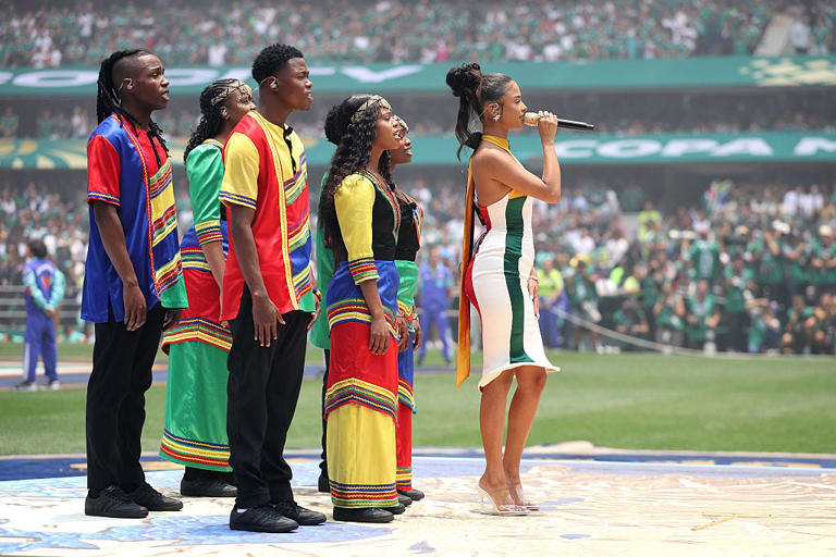 The FIFA World Cup opening game was filled with stars