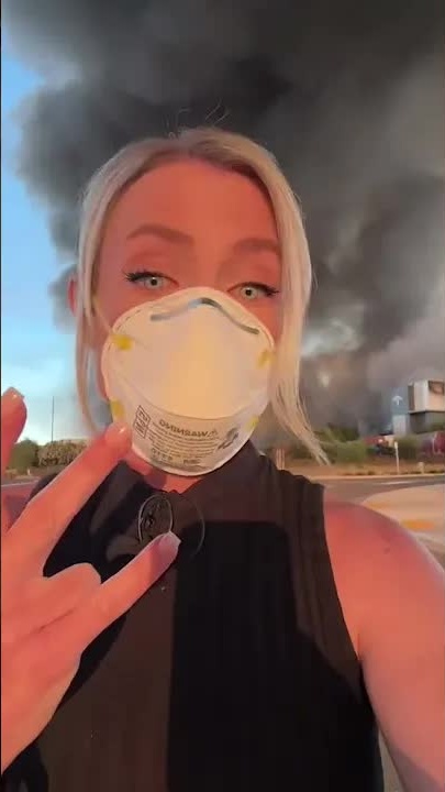 Tracy warehouse fire rages for second day, raising air quality concerns