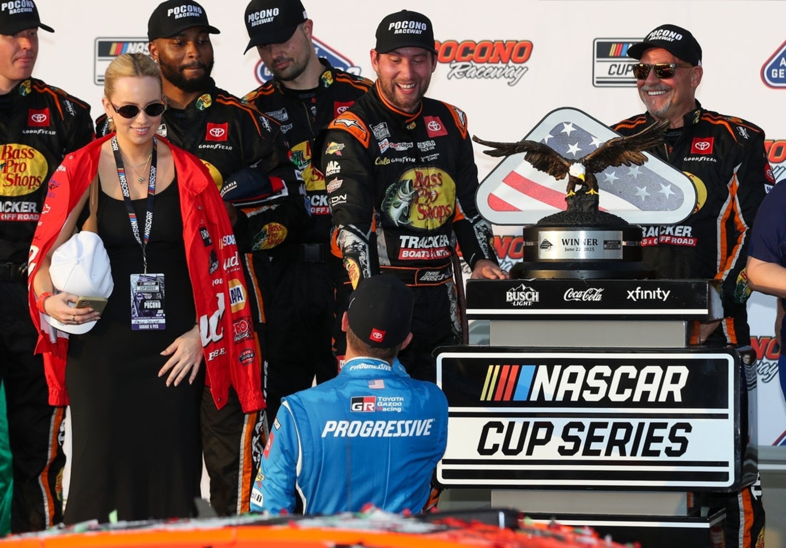 Points race tightening as drivers tackle Pocono's 'Tricky Triangle'