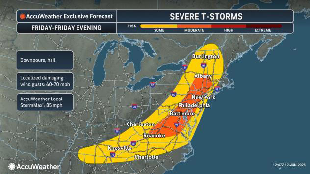 More severe storms to hammer eastern, southern and central US through ...