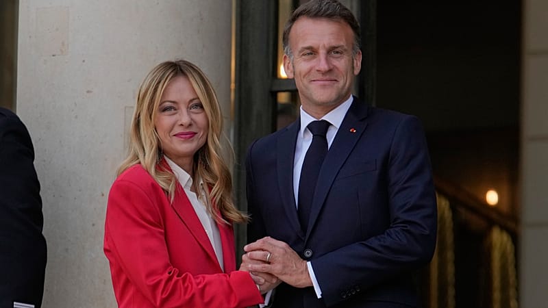 Emmanuel Macron recevra Giorgia Meloni le 25 juin à Antibes, annonce l ...