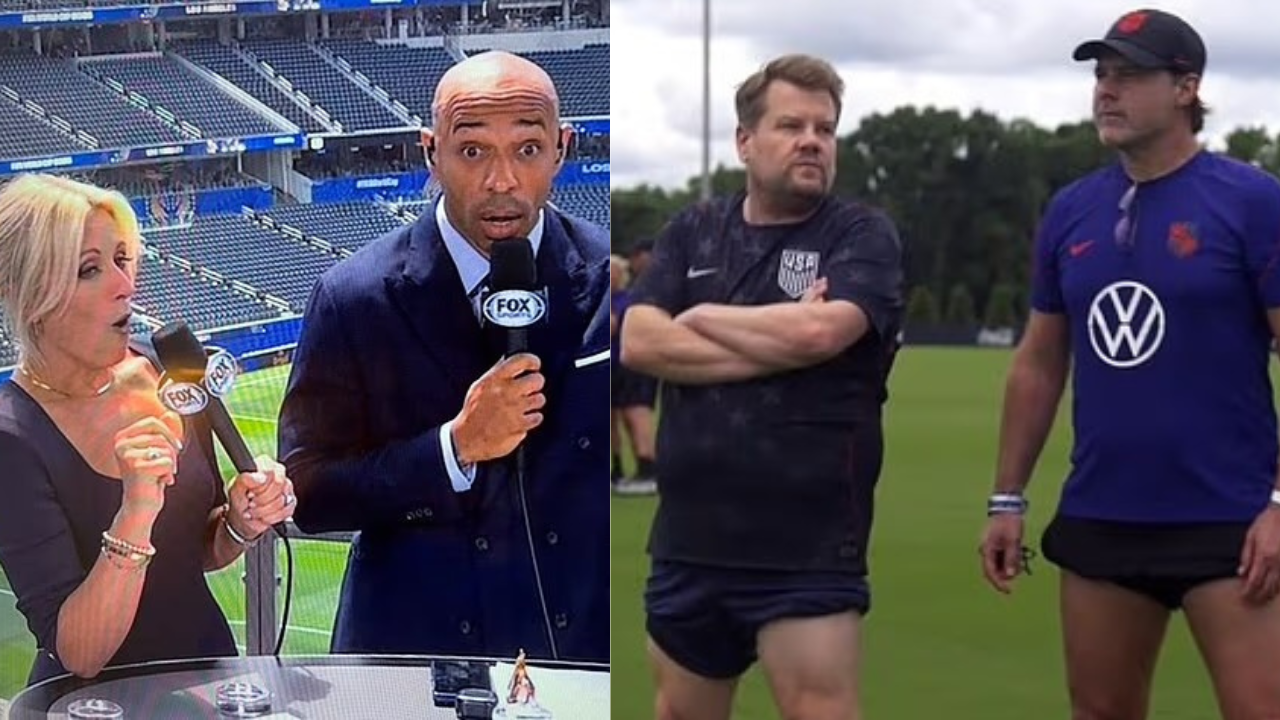 USA legend Alexi Lalas creates live TV controversy, James Corden ...