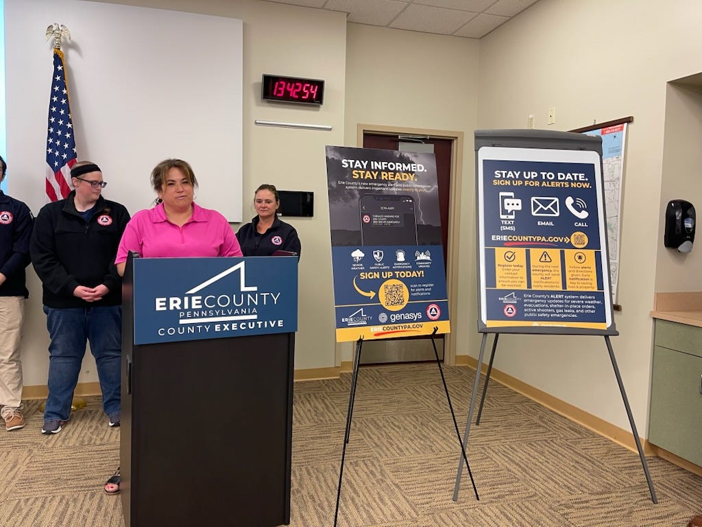 Erie County launches new emergency alert system, prioritizes 911 calls