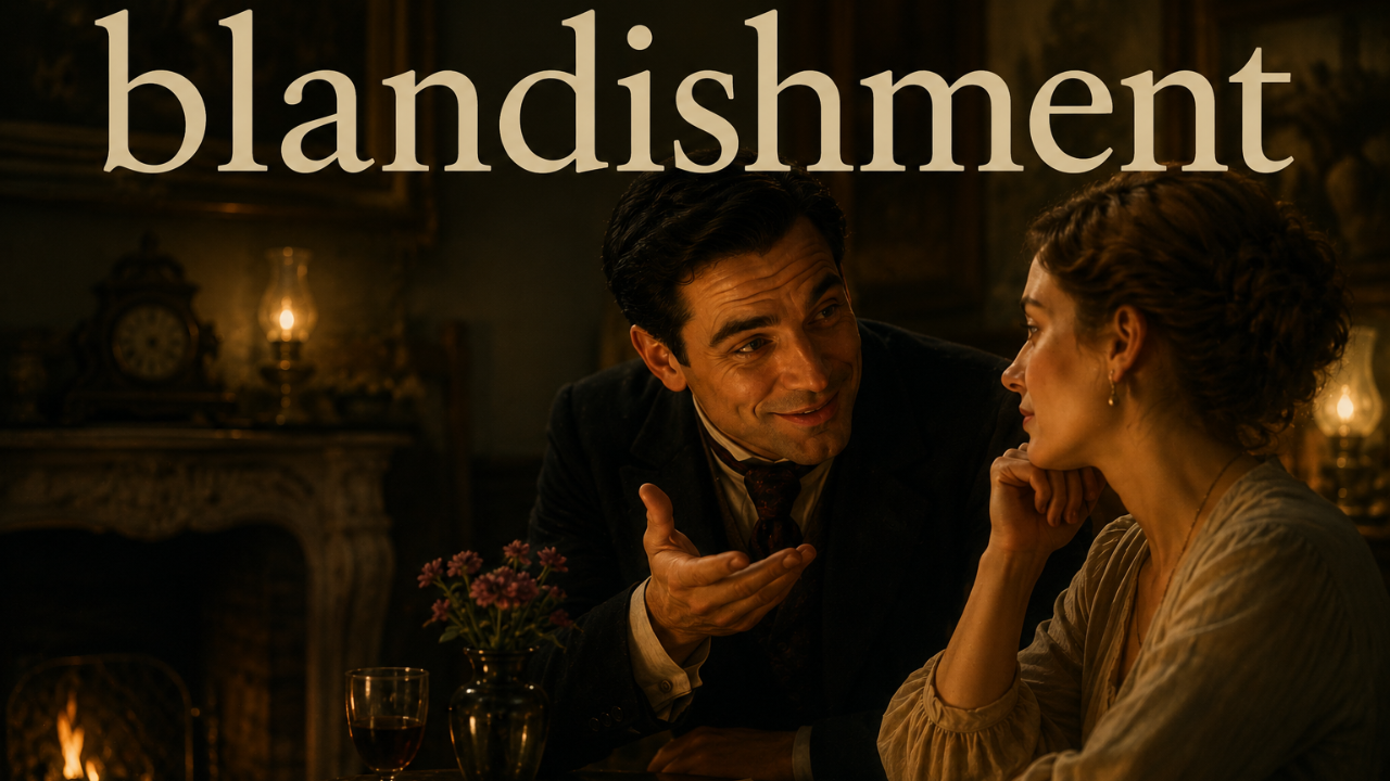 Word of the day: Blandishment