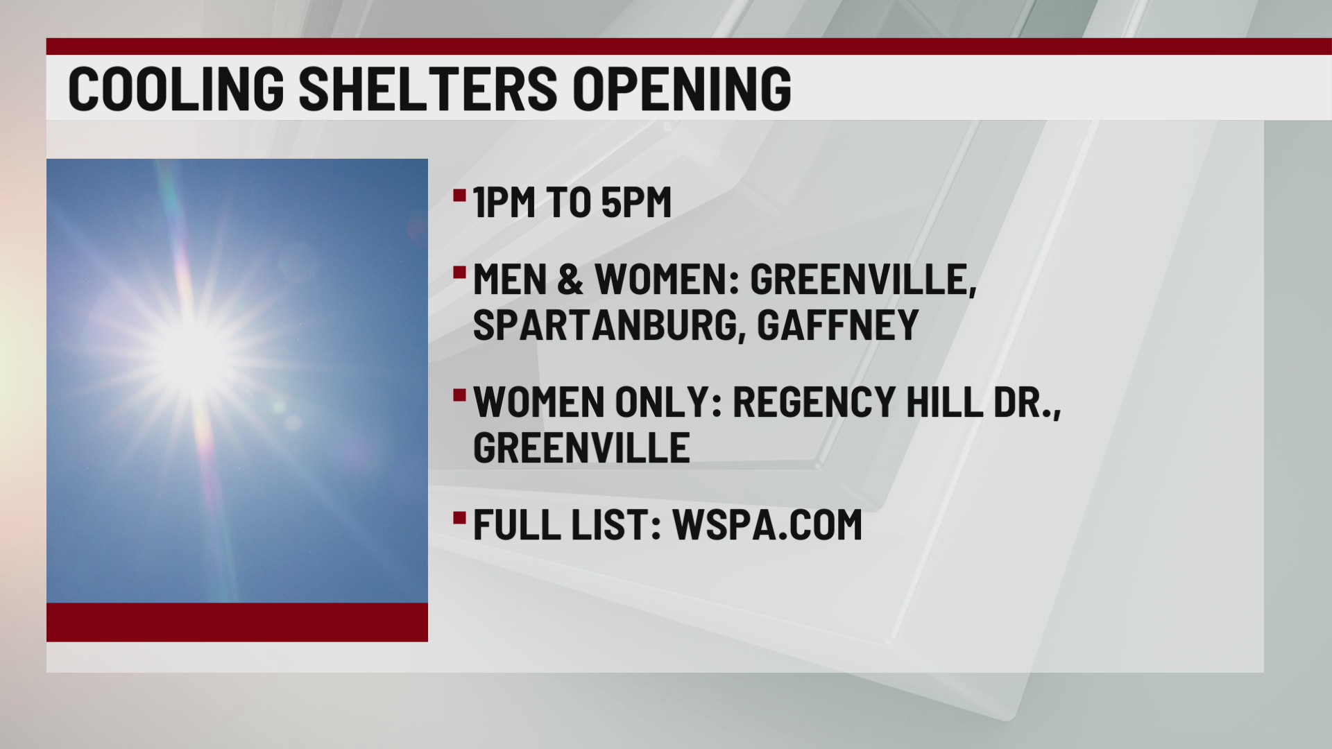 Miracle Hill shelters open doors as temperatures continue to rise