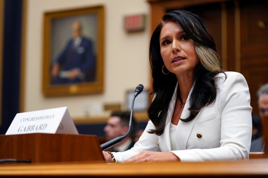 Outgoing DNI Tulsi Gabbard releases declassified info on 120 foreign ...