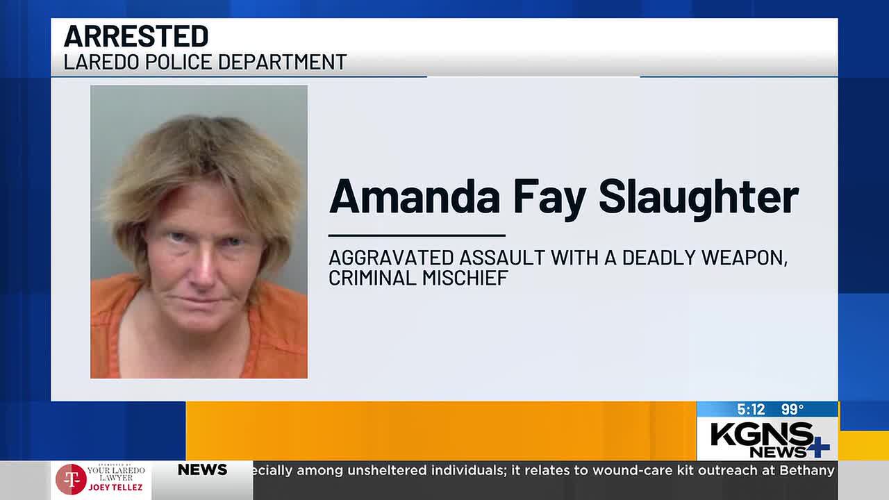 Laredo woman arrested after allegedly slashing tires, threatening ...
