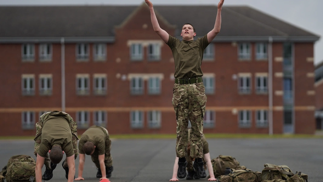 Three-minute military fitness test challenges speed, power and endurance