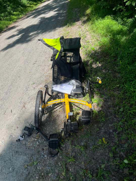 Photos: Buckingham firefighters rescue bicyclist after 20-foot fall ...