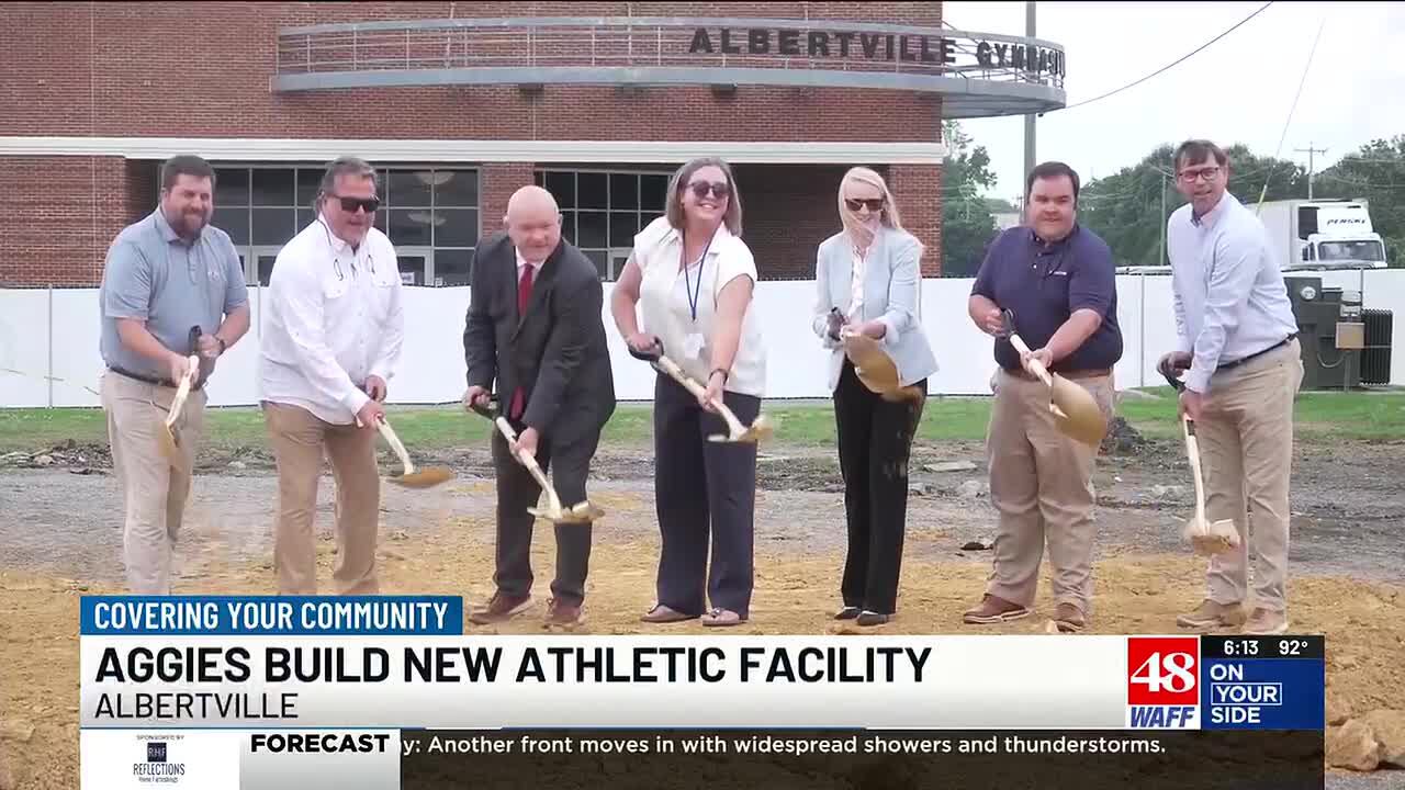 Albertville breaks ground on $6.1 million athletic center for female ...
