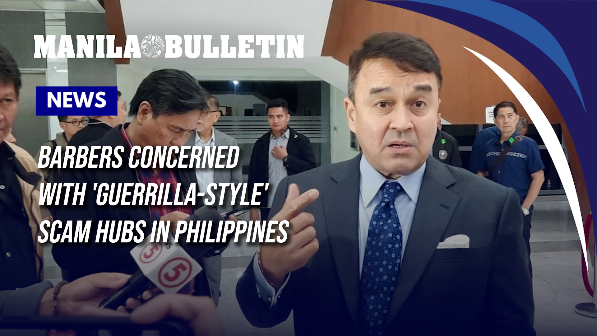 Barbers concerned with 'guerrilla-style' scam hubs in Philippines