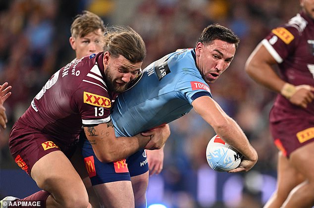 Blues players throw support behind under-fire Origin referee Ashley ...