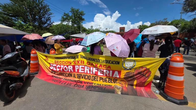 La CNTE evalúa decretar un receso y retirar plantones en Oaxaca y la CDMX