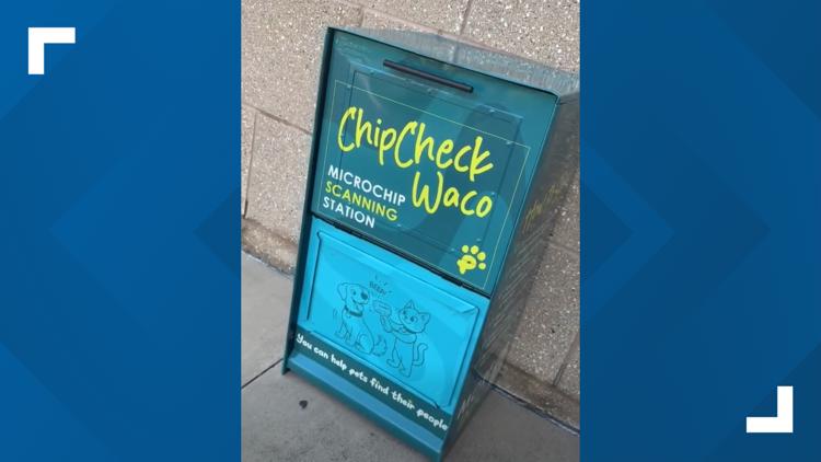 Waco adds new pet microchip scanning station at Dewey Community Center