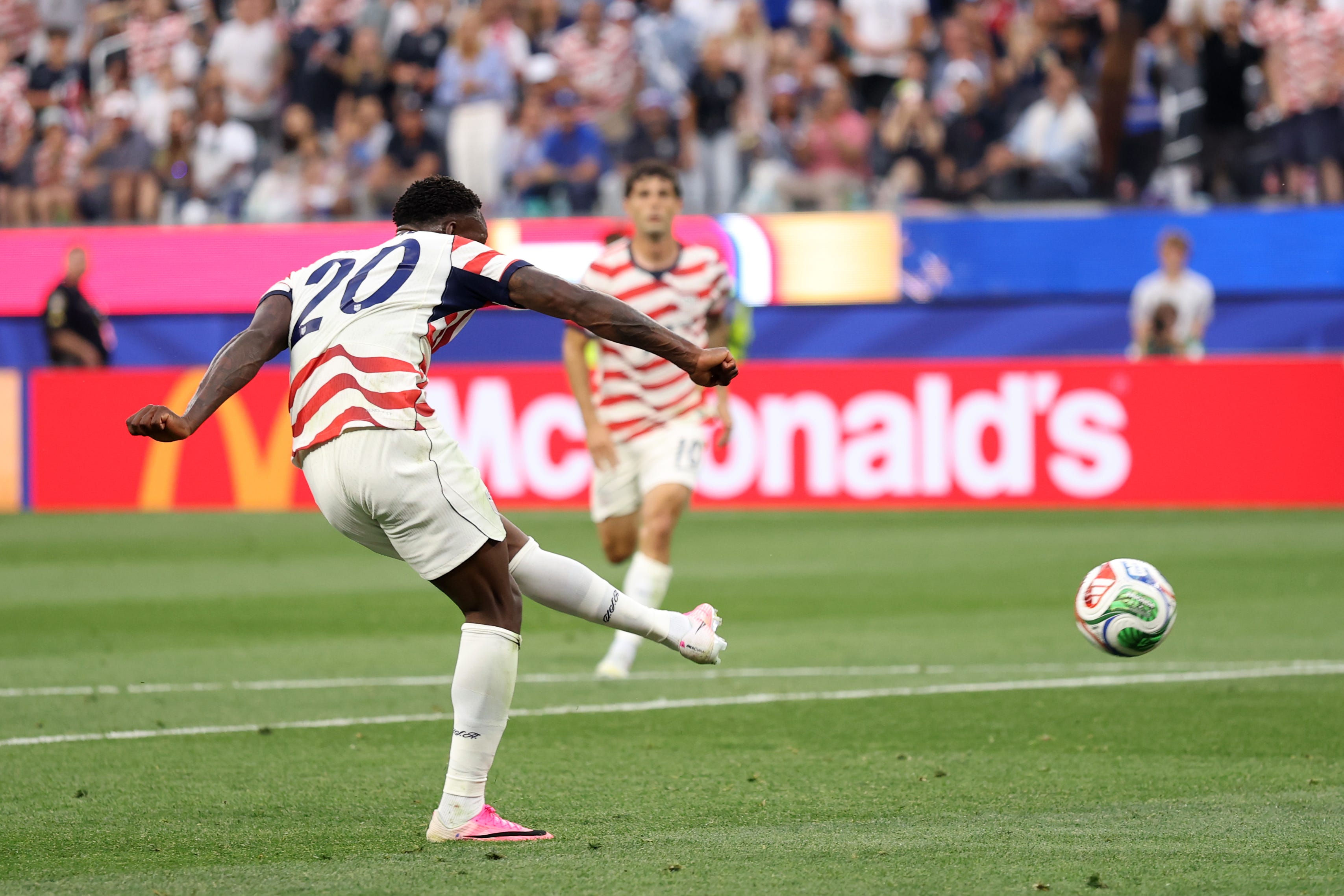 What channel is the USA soccer game on today? What time does Team USA play