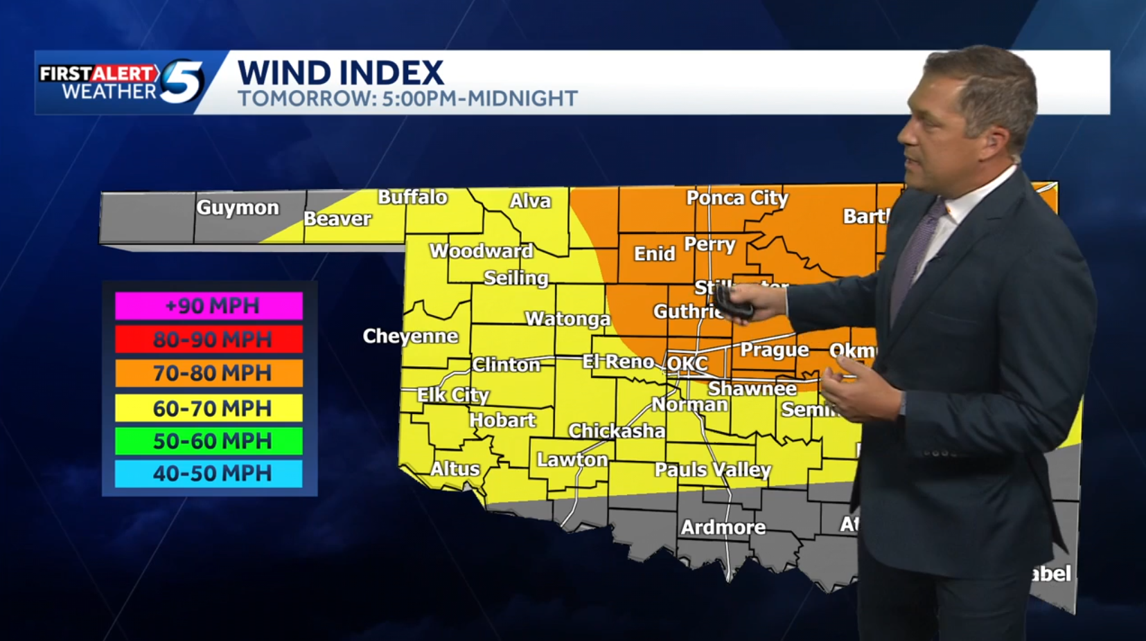 Timeline: Severe storm risk continues for Oklahoma on Saturday