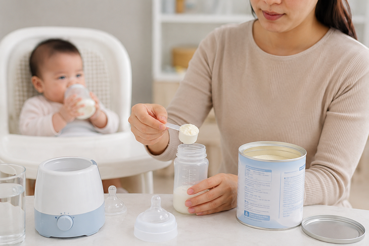 Pháp thu hồi sữa Novalac sau loạt ca trẻ rối loạn tiêu hóa