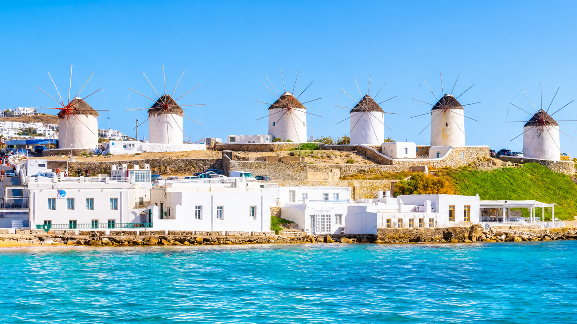 Why does this island have so many windmills?