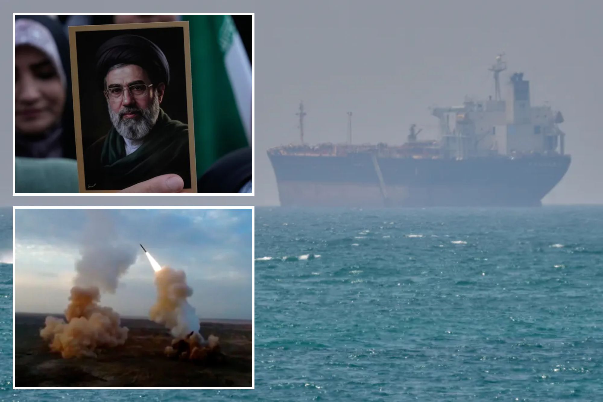 The strait is open. The threat remains