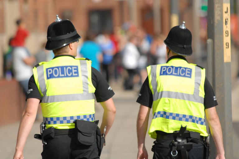 Police officers on the beat