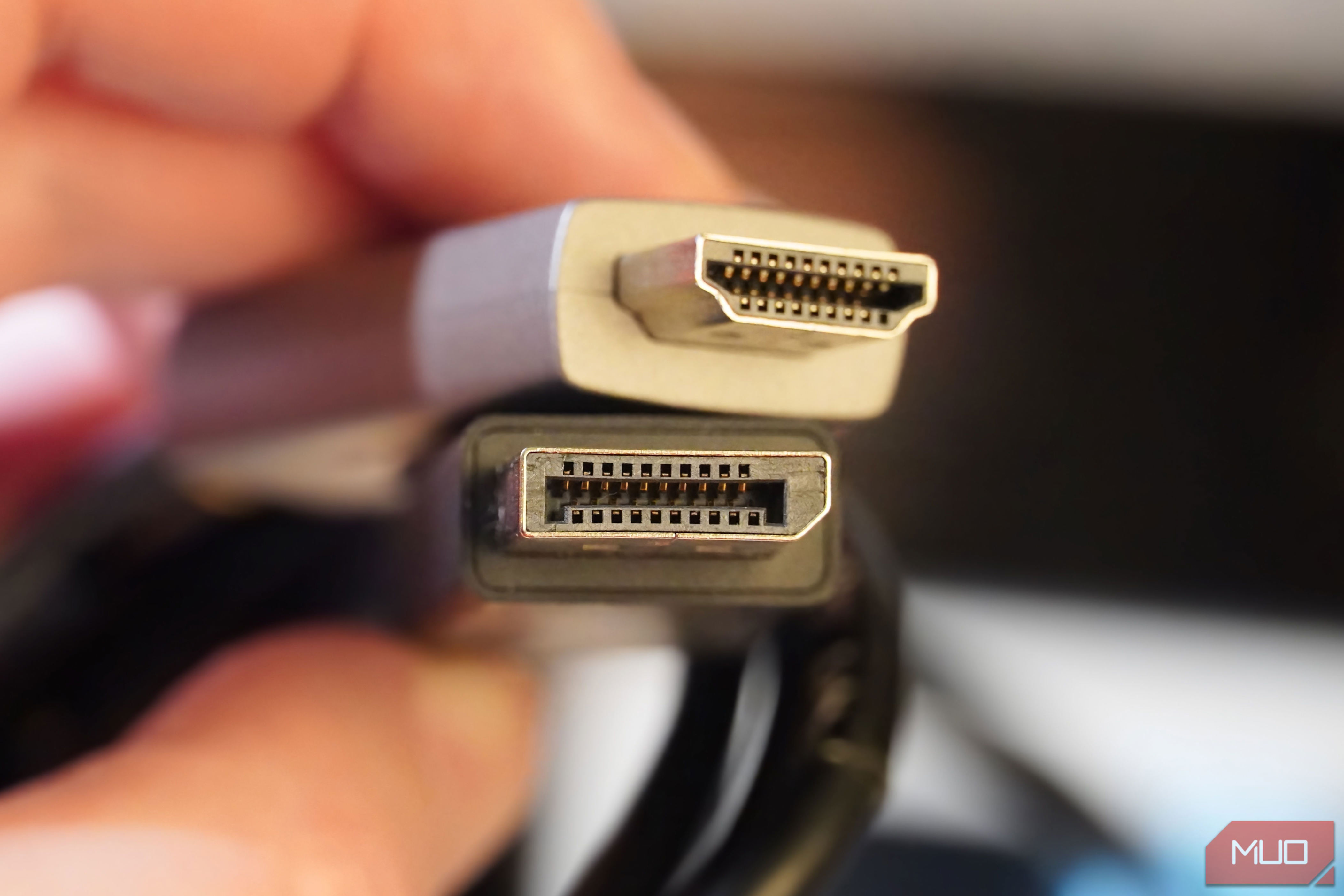 HDMI is fine, but it doesn't have this sleek DisplayPort feature