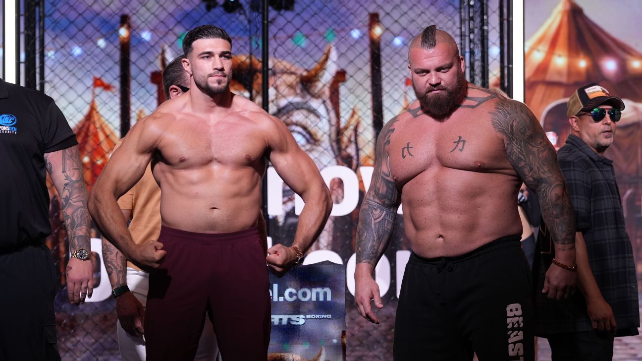 Tommy Fury vs. Eddie Hall: How to watch in UK, ring walk time, rules ...