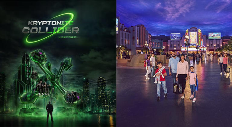 2 new Superman rides are coming to Warner Bros World Abu Dhabi
