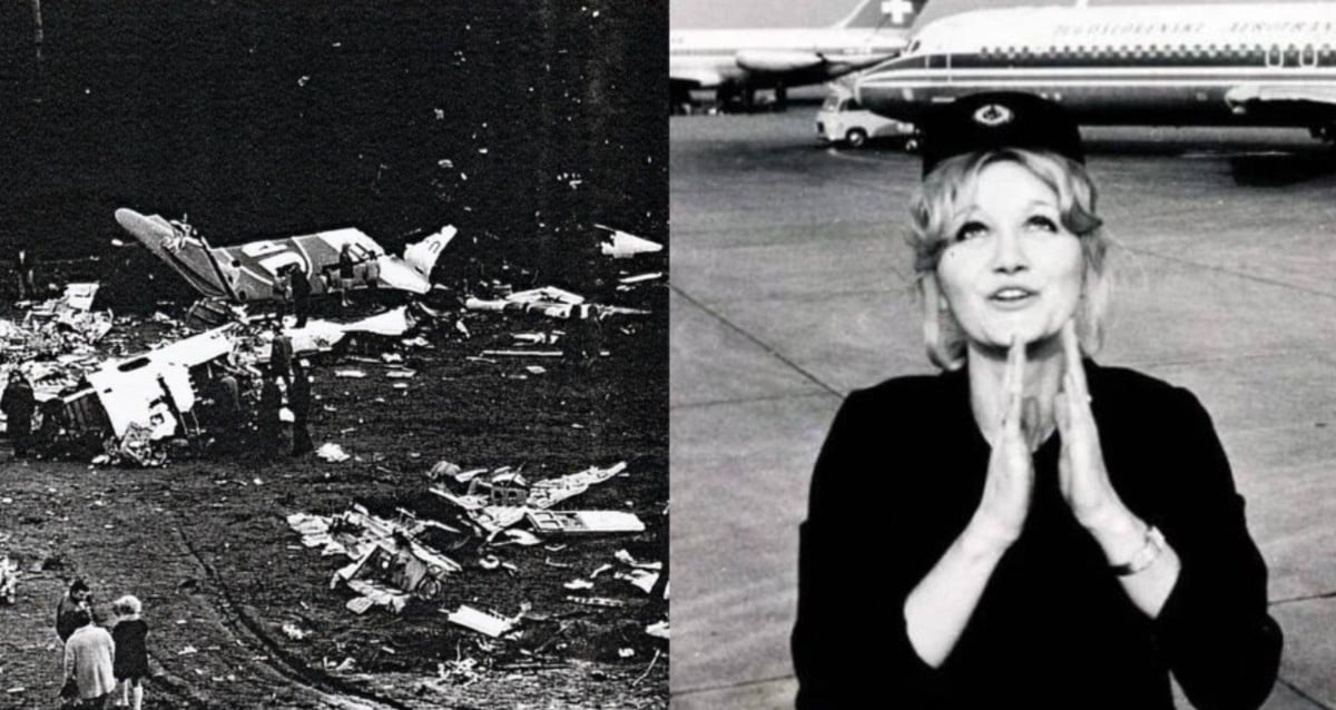Vesna Vulović, the flight attendant who survived a fall of 33,000 feet