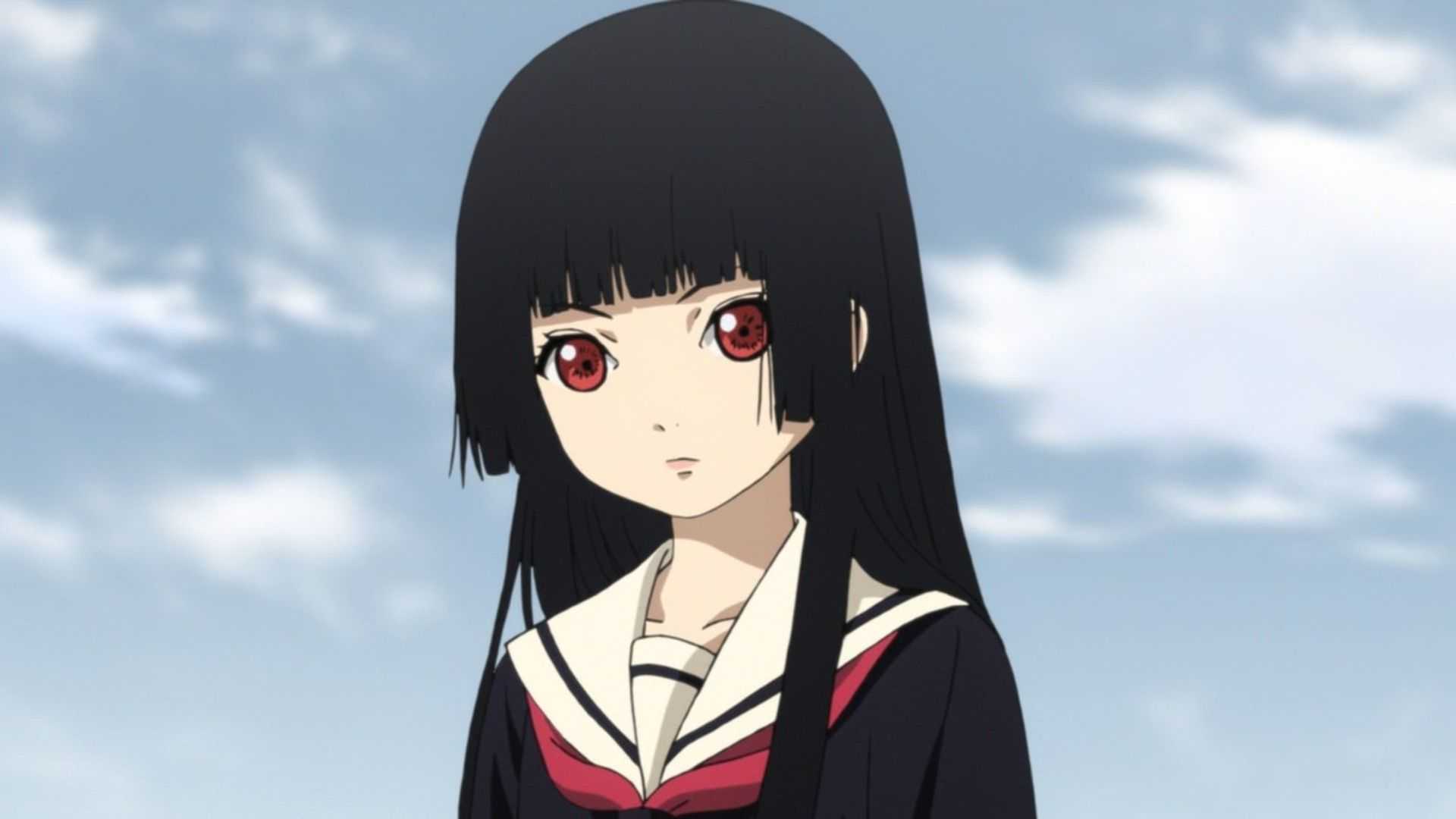 Ai Enma from Hell Girl anime.