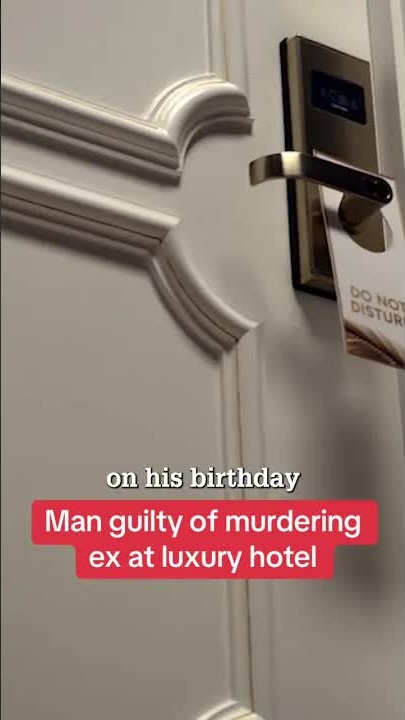 Man guilty of murdering ex at luxury hotel #themirror #news