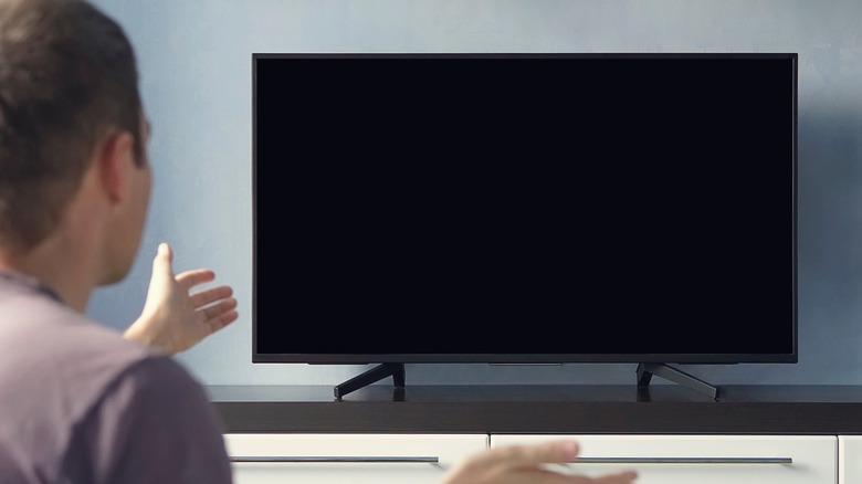 Why your TV screen is black (but still has sound)