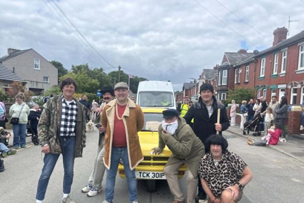 From Del Boy to dancing queens: Village brought to life with historic ...