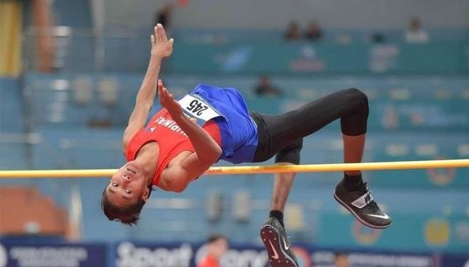 Grospe sets Philippines high jump record