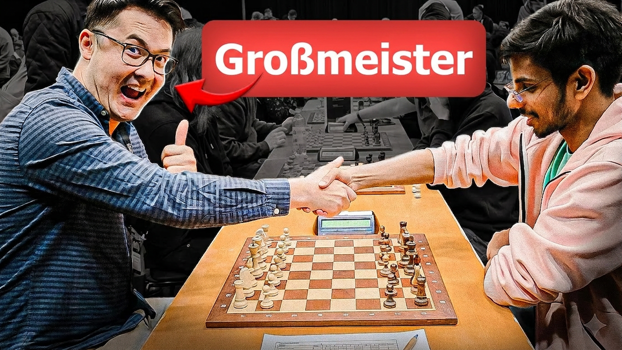 Ich habe gegen Großmeister David Howell gespielt