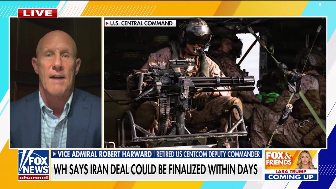 Vice Admiral Robert Harward praises strategy driving Iran to the table ...