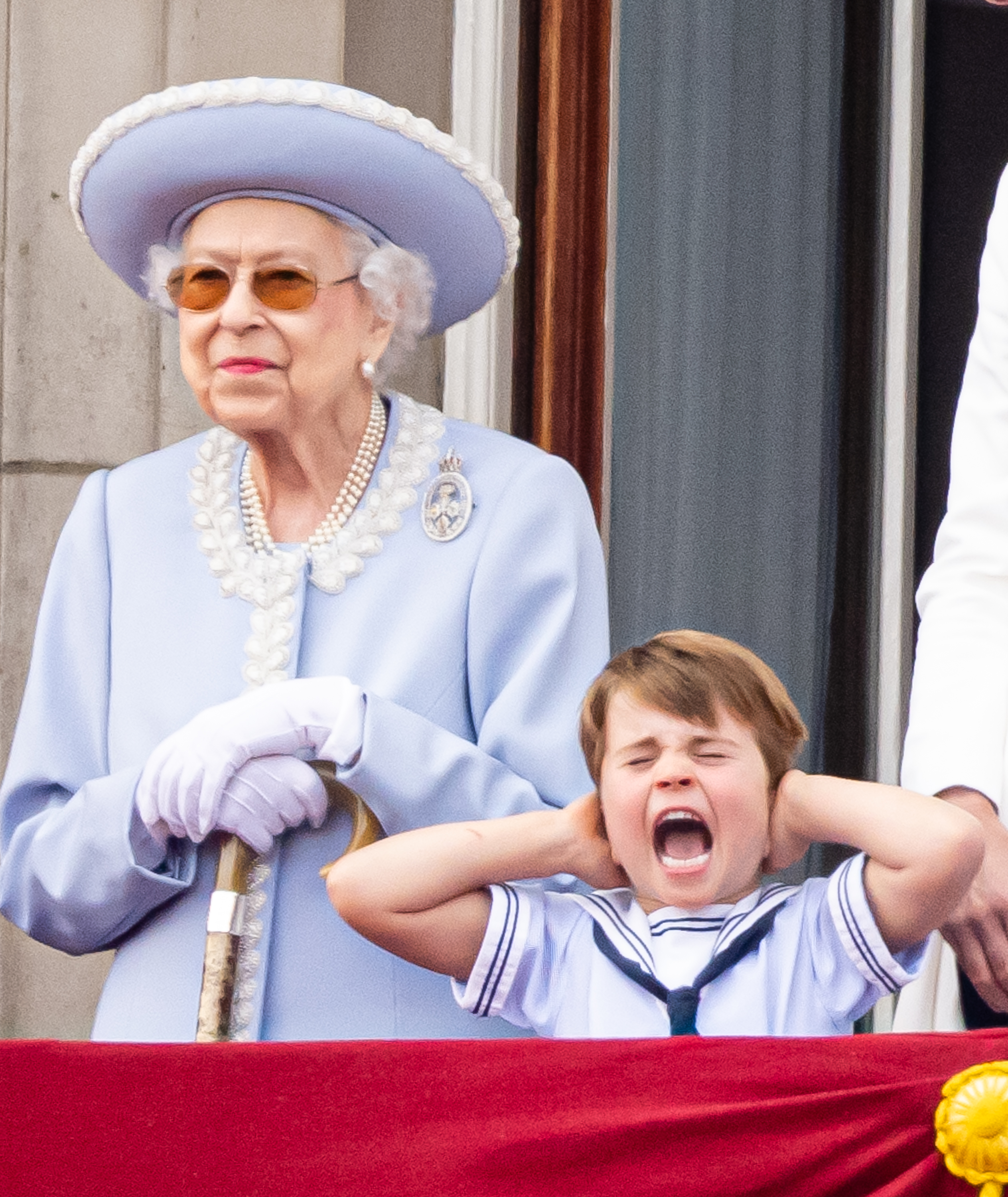 Prince Louis steals the show yet again with cheeky Trooping the Colour ...