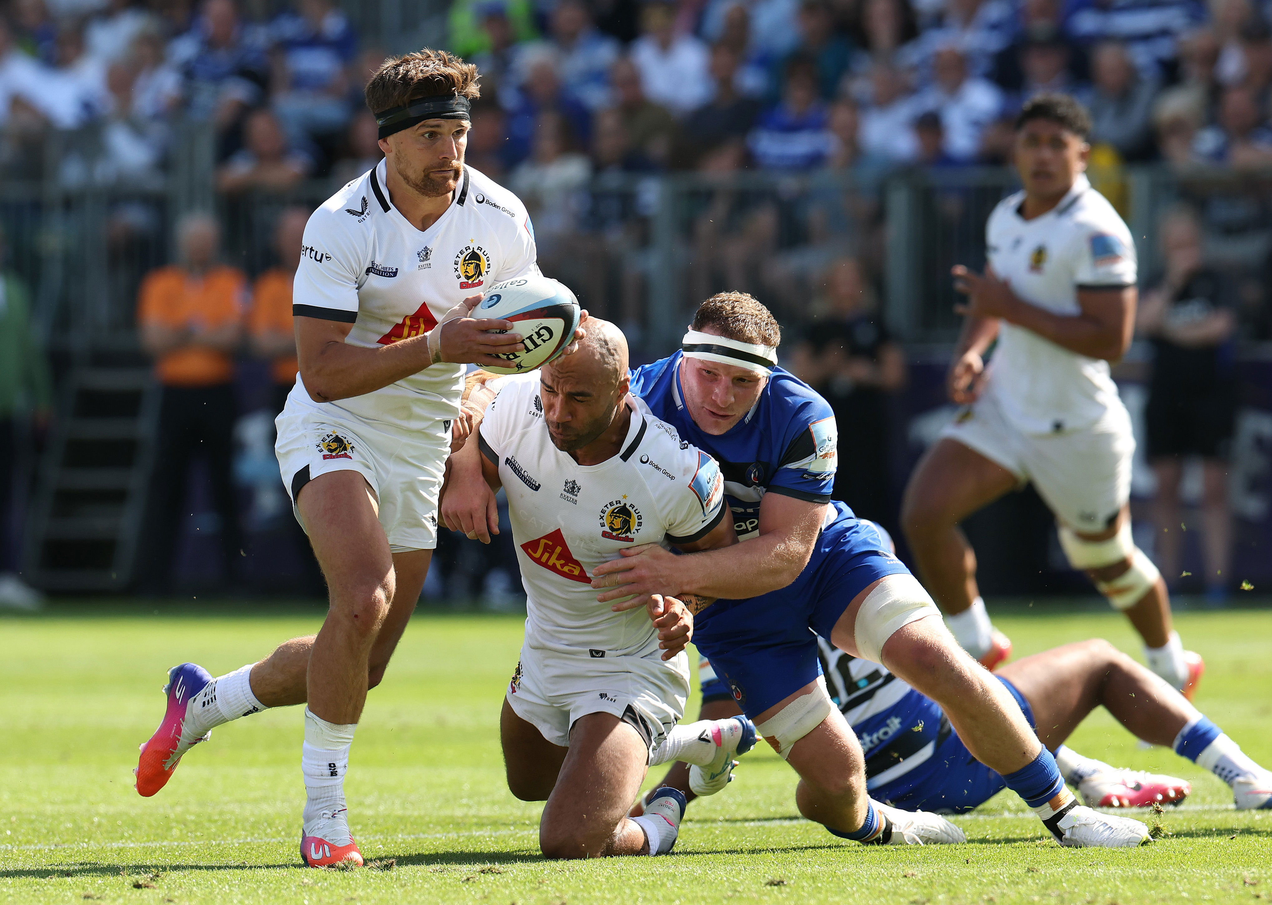Exeter stun Bath in second-half fightback to seal Prem final spot
