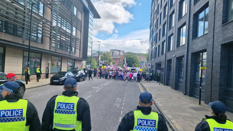 Police issue statement after arrests during Sheffield city centre ...
