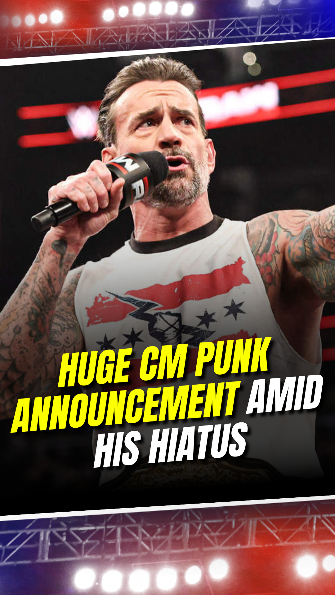 CM Punk comeback plans revealed ahead of major appearance #CMPunk #WWE ...
