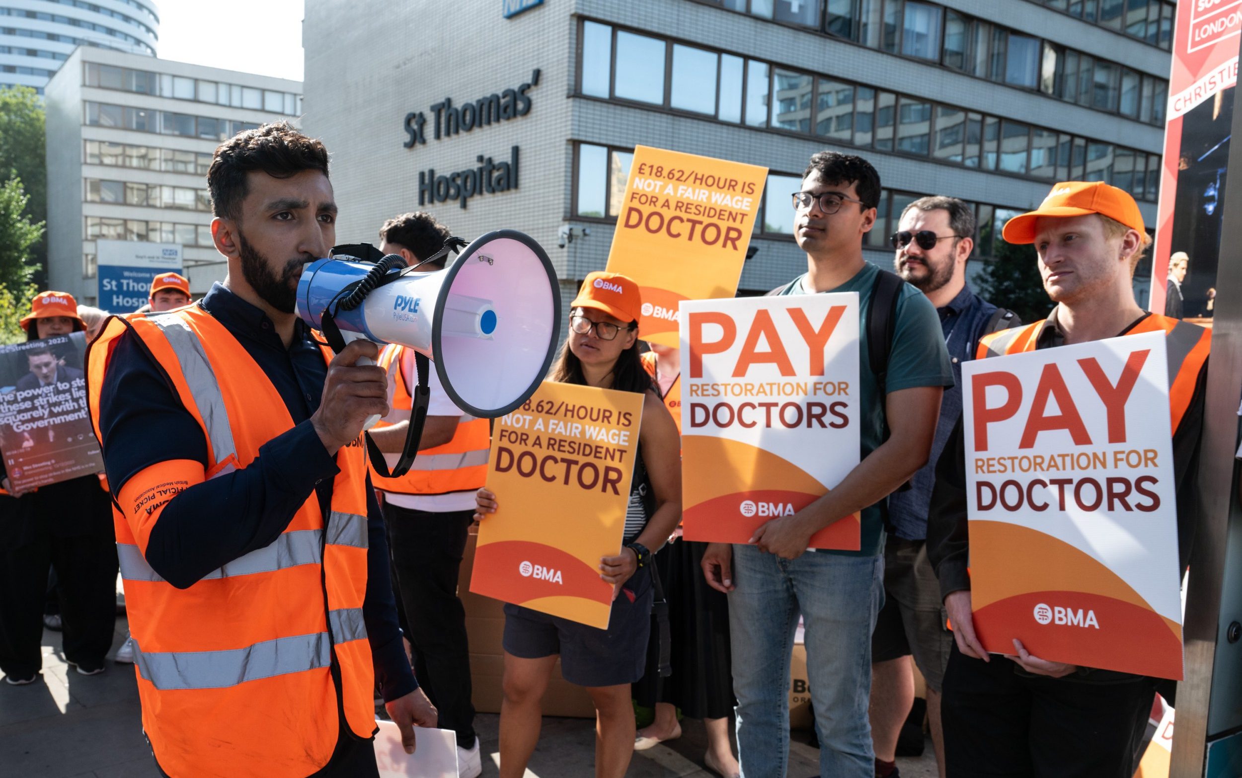 Junior doctors have called off what would have been the 16th round of strike action since 2023 - Guy Smallman/Getty