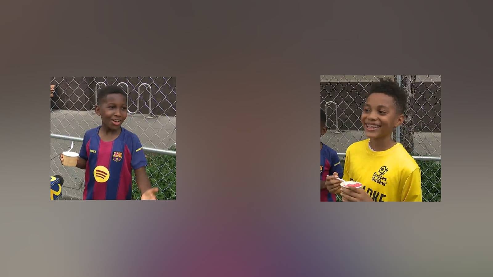 FIFA World Cup: 2 local boys get on-field opportunity of a lifetime