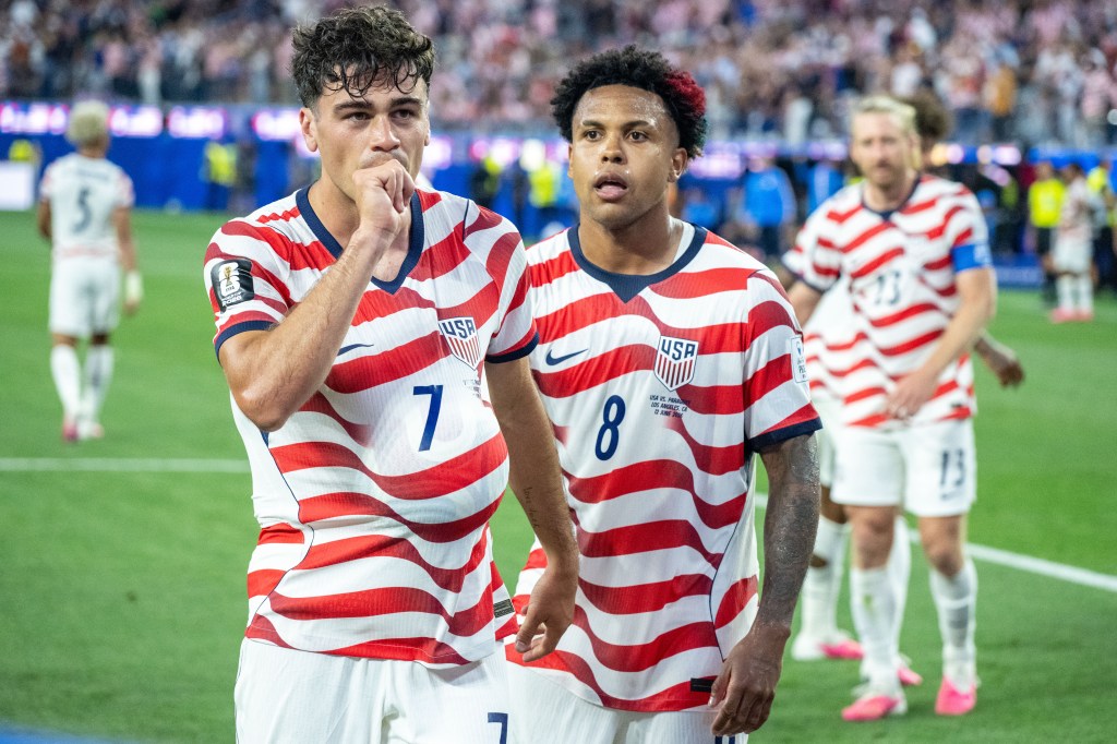 USMNT star Gio Reyna reveals wife’s pregnancy with goal celebration in ...