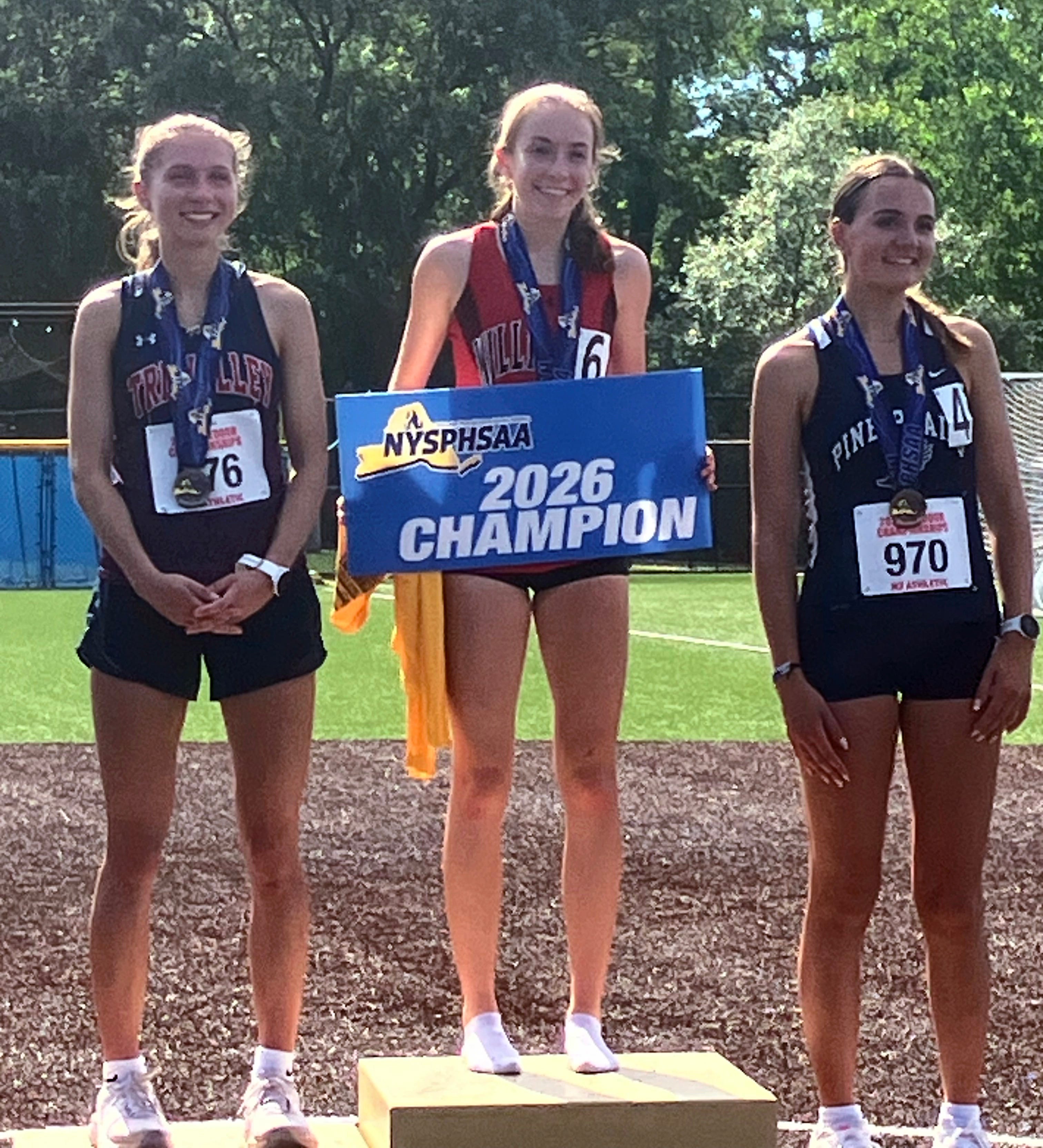 Section V track results at state championships