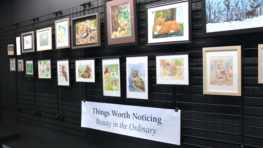 Blasco Library debuts new art exhibit of works by late local artist